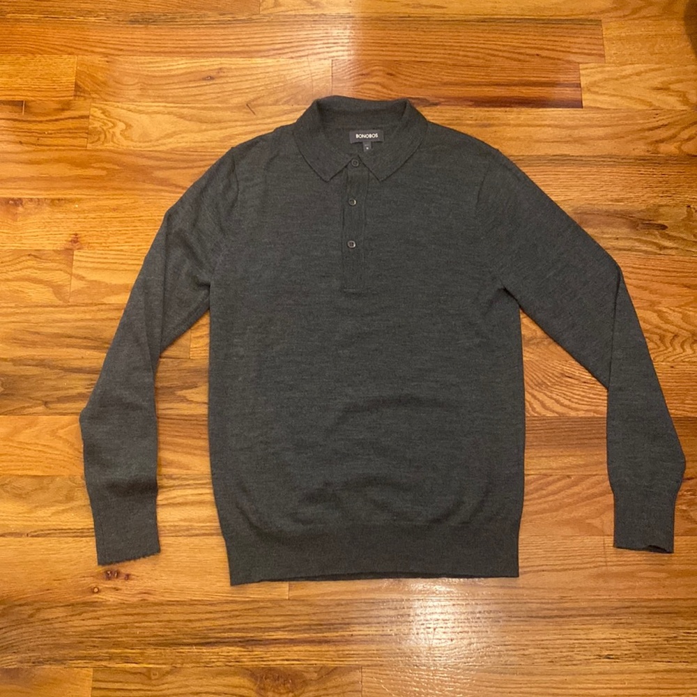 Bonobos mens wool button up